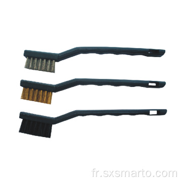 Ensemble de trois brosses métalliques